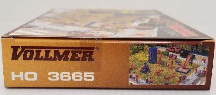 Vollmer 3665 HO Playground Equipment & Accessories Kit