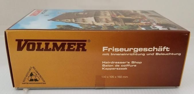 Vollmer 3667 HO Hairdresser's Shop Building Kit