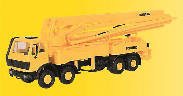Kibri 10200 1:87 Schwing - 4-Axle Concrete Pump Truck Plastic Model Kit