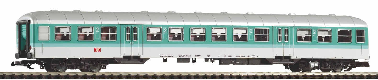 Piko 37632 G German Federal Railway Mint Green Era V 2nd Class Passenger Car