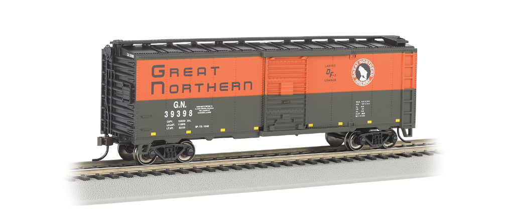 Bachmann 17059 N Great Northern AAR 40' Steel Box Car #39398