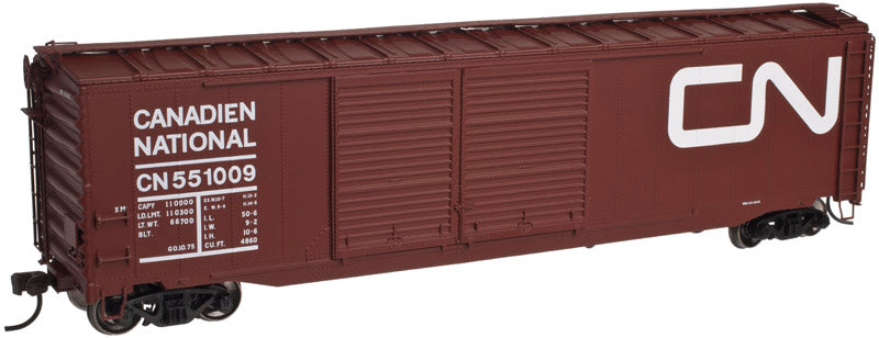 Atlas 20002506 HO Scale Canadian National 50' Double Door Boxcar #551188