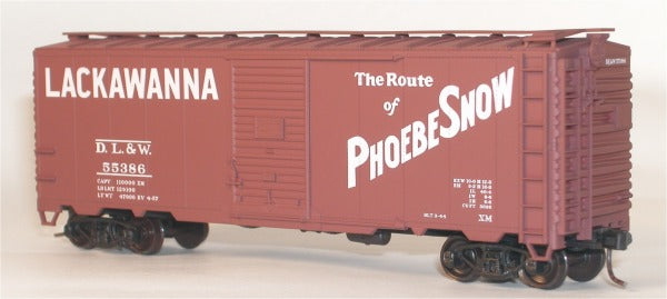 Accurail 35279 HO Lackawanna 40' AAR Boxcar #51243