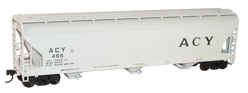 Accurail 2097 HO ACY 3BAY CVR HOPPER