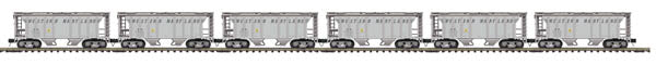 MTH 20-90803-0 O Western Maryland PS-2 Hopper Car Set (Set of 6)