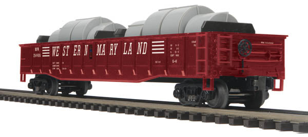 MTH 20-98957 Western Maryland Gondola Car w/Coil Steel Load