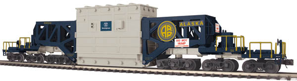 MTH 20-98977 O Alaska Schnabel Flatcar #201