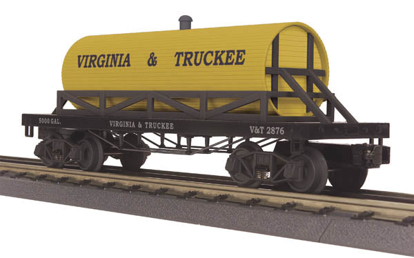 MTH 30-73409 Virginia & Truckee Wooden Tank Car - 19th Century