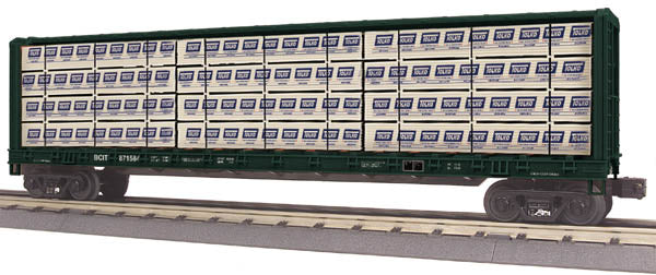 MTH 30-76549 British Columbia Center I-Beam Flat Car