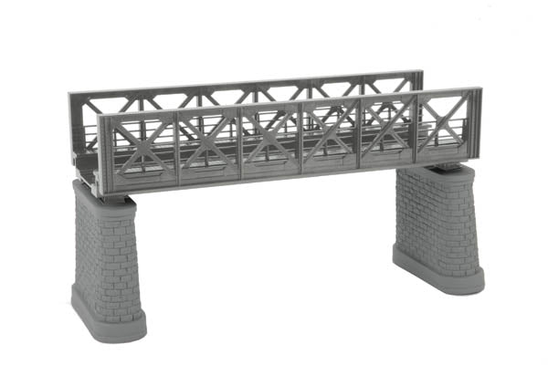 MTH 80-1043 HO Scale Silver Girder Bridge Kit