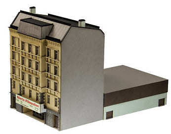 Trix 66148 N Movie Theater with Apartments Minitrix Laser-Cut Card Kit