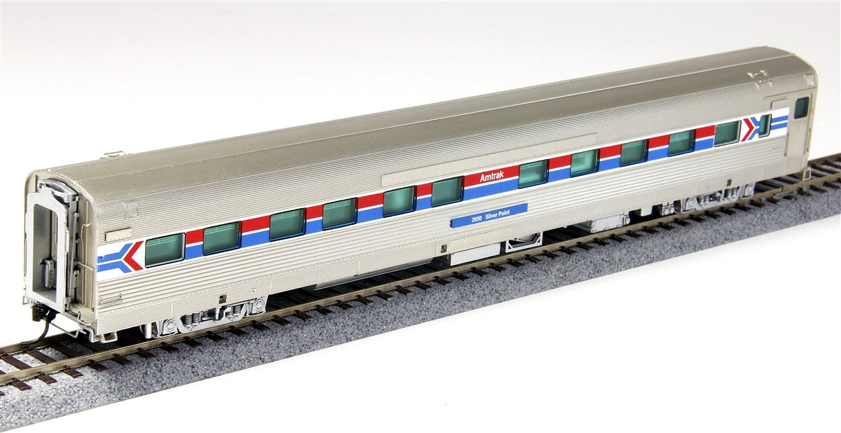 Broadway Limited 1543 HO Amtrak Ex-California Zephyr Cars 10-6 Sleeper #2652