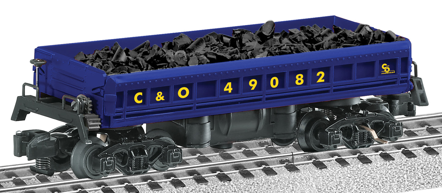 American Flyer 6-49082 S Scale Chesapeake & Ohio Coal Dump Car