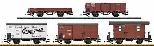 LGB 49450 DRG Freight 5-Car Set