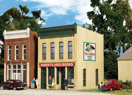 Walthers 933-3659 HO Scale Corberstone Robert's Used Books Building Kit
