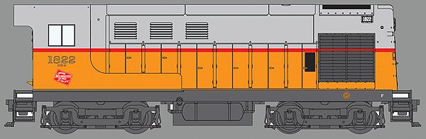 Walthers 920-47827 HO Milwaukee Road Fairbanks-Morse H10-44 - Standard DC #1817