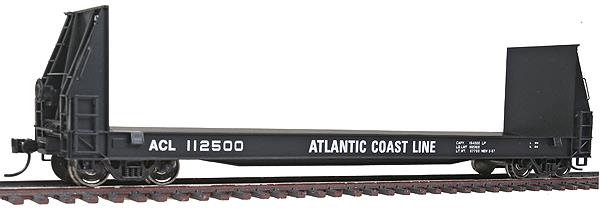 Walthers 920-104501 HO Atlantic Coast Line 50' Pulpwood Flatcar RTR #112500