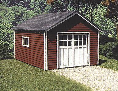 Branchline Trains 432 O Garages & Sheds Hudson Garage Laser Art Structure Kits