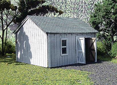 Branchline Trains 633 HO Laser Art Tool Shed Building Kit