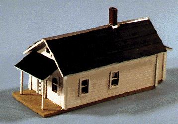 Blair Line 379 Z Shotgun House Laser-Cut Building Kit