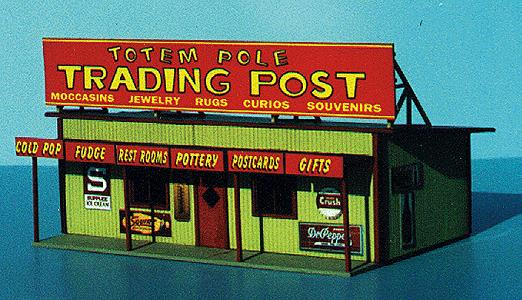 Blair Line 070 N Scale Tourist Trap Laser-Cut Building Kit