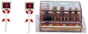 Busch 5954 Z Crossing Signal Set with Control