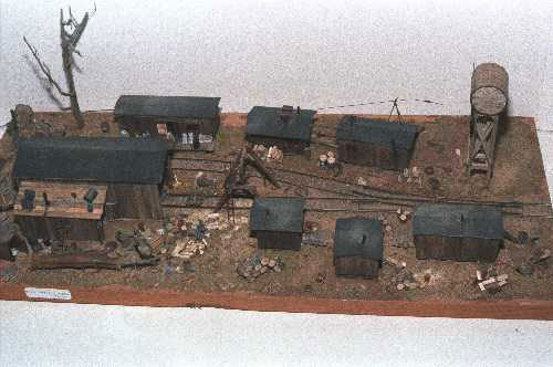 JV Models 2018 HO Scale Jhon Rendall Boyd Logging Camp Kit