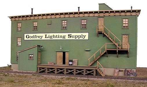 B.T.S. 27000 HO Godfrey Lighting Supply False Front
