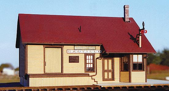 B.T.S. 27123 HO East Broad Top Saltillo Station Kit