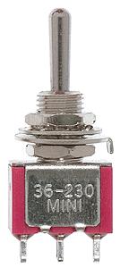Miniatronics 36-250-08 Miniature Toggle Switches (Set of 8)