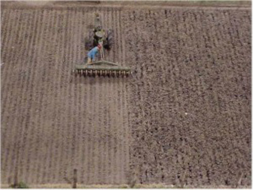 Preiser 701 HO Plowed Field