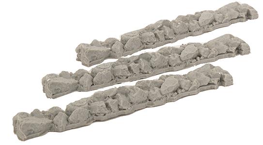 MicroTrains 79943911 Z 50' Stone Loads Gondola (Pack of 3)
