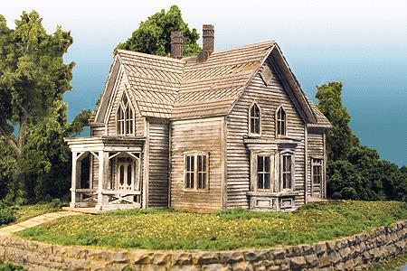 Monroe Models 2205 HO Scale Ellie's House-Kit
