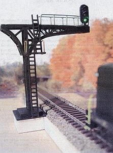 Pastime Hobbies & Miniatures 502 O Cantilever Signal Bridge - Kit (Laser-Cut)