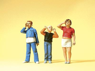 Preiser 45142 G Cheeky Brats Children Figures (Set of 3)