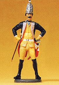 Preiser 54120 G Prussian Army Noncommissioned Officer of Grenadiers Figure