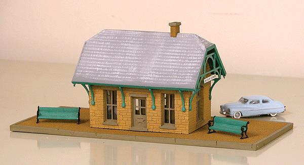 Scale Structures 1517 HO Highlands Station Kit