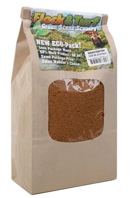 Scenic Express EX874C Fine Autumn Gold Flock & Turf - 64 oz. Gripper Jug