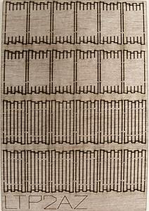 The N Scale Architect 30035 Z Nansen Street Models Plank Stacks w/Separator Webs