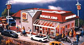 Vollmer 3632 HO Scale Burger King Restaurant Building Kit