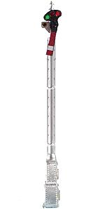 Tomar Industries H-840 HO Operating Semaphore Brass Assembled Single Arm