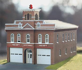 Branchline Trains 200 HO Hermann Firehouse Laser-Art Kit