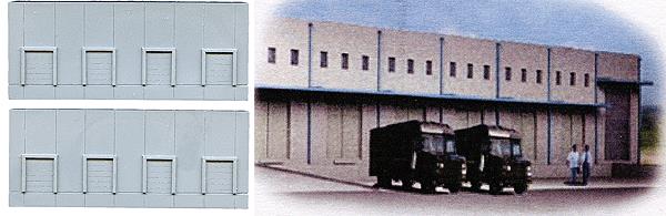 The N Scale Architect 30046 Low Relief Concrete Warehouse - Kit (Resin)