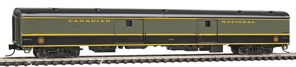 Con-Cor 40337 N CN 85' Smooth-Side Full Baggage with Micro-Trains Couplers