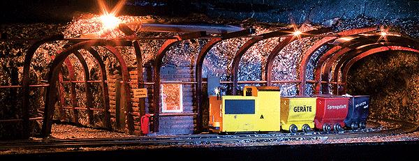 Busch 1473 Mine Interior Set