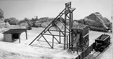 Campbell Scale Models 352 HO Mine Head Frame Kit