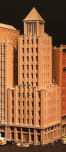 Lunde Studios 7 N Scale Temple Tower Cast-Resin Kit