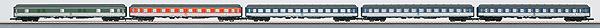Marklin 87401 Z German Federal Railroad DB Pop Passenger Set (Set of 5)