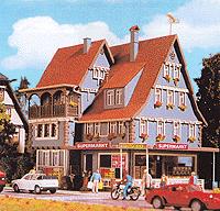 Vollmer 3660 HO Scale Supermarket Building Kit