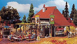 Vollmer 3680 HO Scale Winery Festival Plastic Building Kit